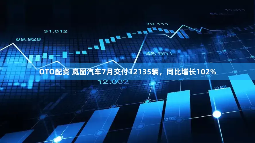 OTO配资 岚图汽车7月交付12135辆，同比增长102%