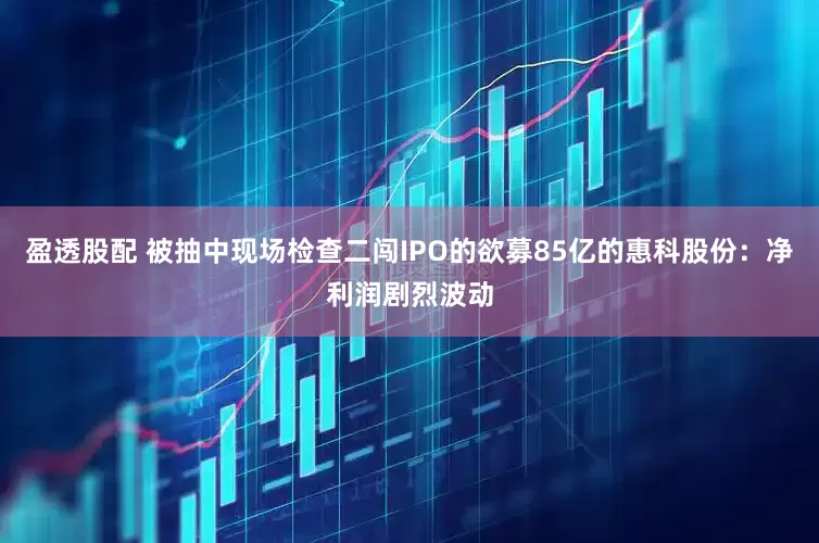 盈透股配 被抽中现场检查二闯IPO的欲募85亿的惠科股份：净利润剧烈波动